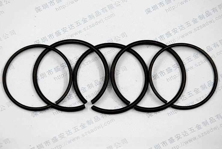 供应孔用轴用圆钢丝卡簧 钢丝挡圈