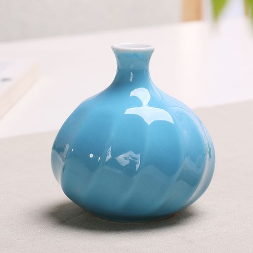 陶瓷花瓶批发 厂家**家居创意上釉陶瓷工艺品 简约现代陶瓷.