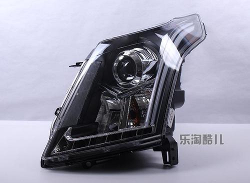 凯迪拉克大灯总成 改装srx大灯总成q5双光透镜led日行灯氙气灯
