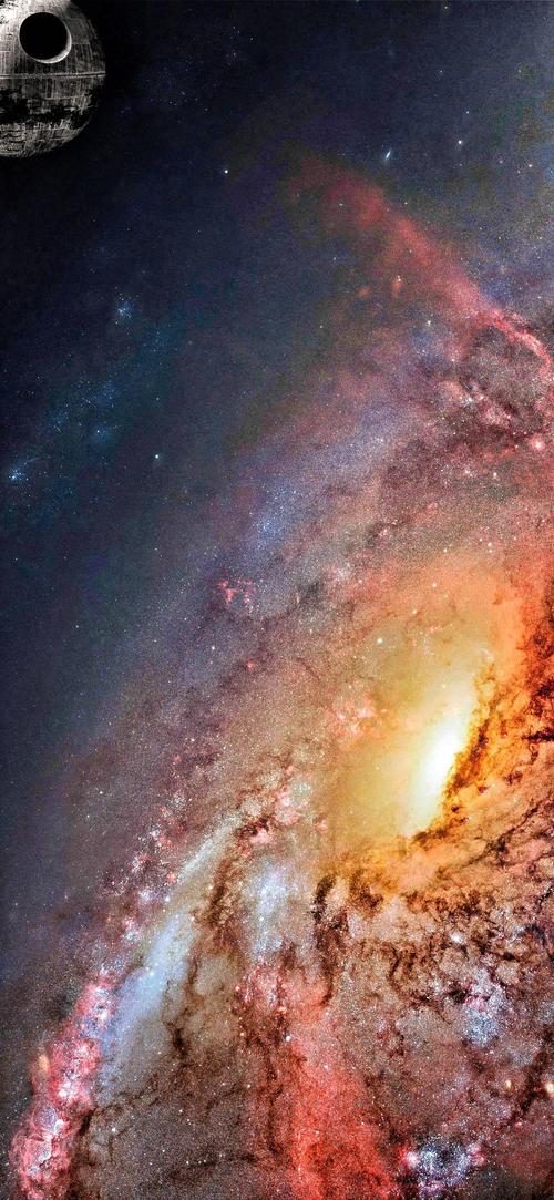 换p50pro了,我把mate40所有挖孔壁纸都留给大家!