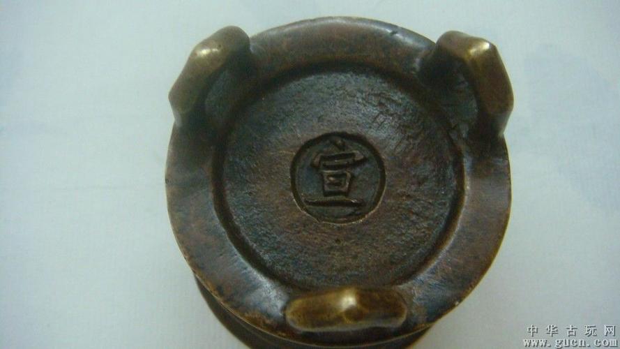 古代螺纹铜香炉