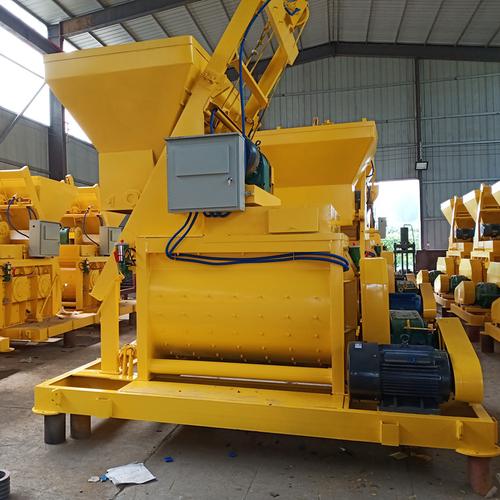 js系列强制式双卧轴混凝土搅拌机是一种新型的多功能混凝土搅拌机械