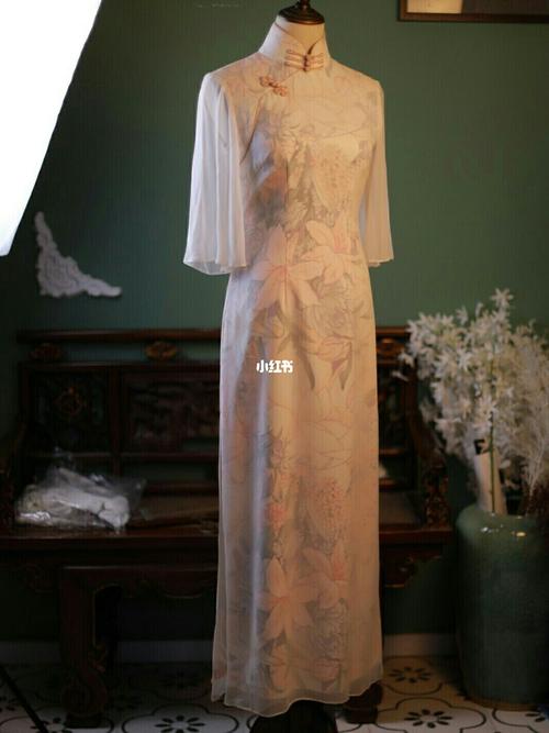旗袍 | 微雨燕双飞_旗袍_荷言旗袍文化会馆攻略_薄纱