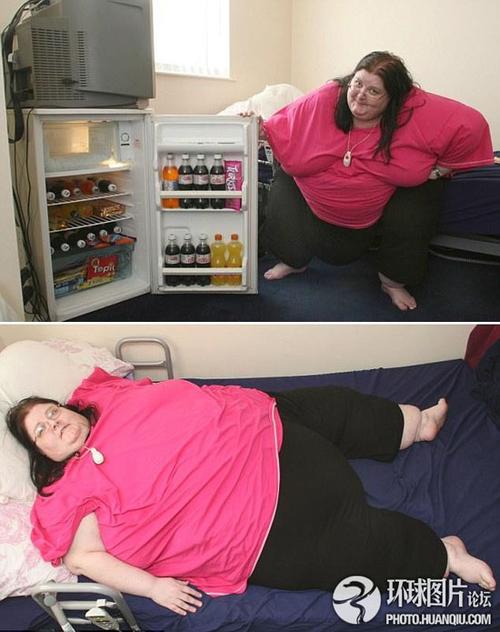 组图:100公斤重警察压死发狂妇人 盘点震撼眼球的胖人