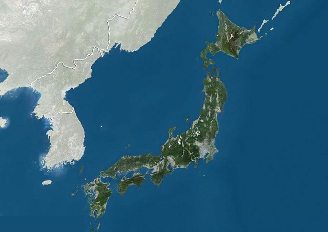 日本卫星图
