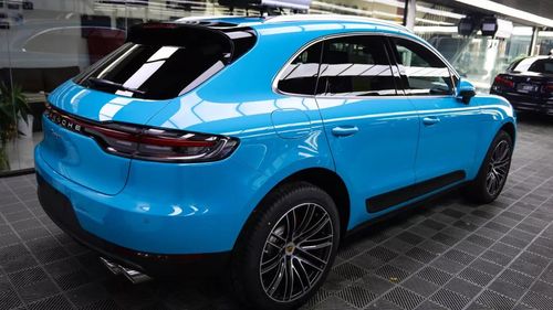 迈阿密蓝丨保时捷macan特别色系需要特别保护