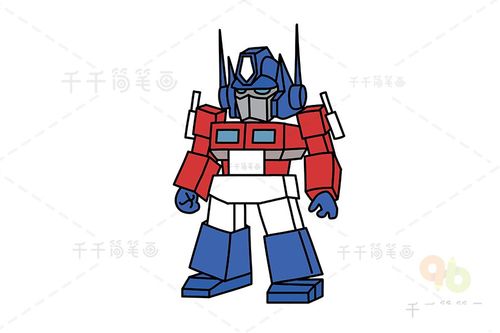 变形金刚 通天晓简笔画