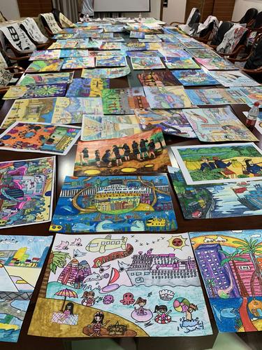 "绘我心中自贸港·艺术魅力在天涯"2020年三亚市中小学师生美术作品