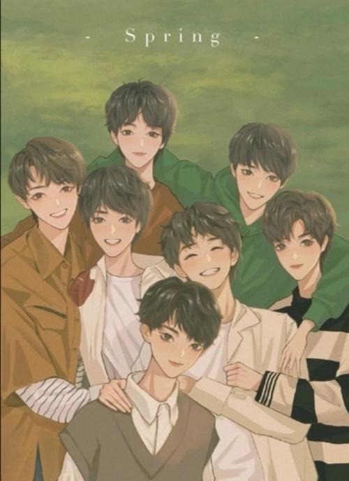 tnt时代少年团漫画图片