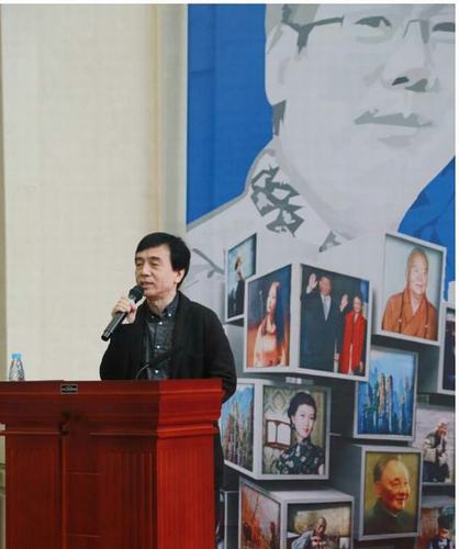 广东美协副主席深圳文联副主席梁宇致辞