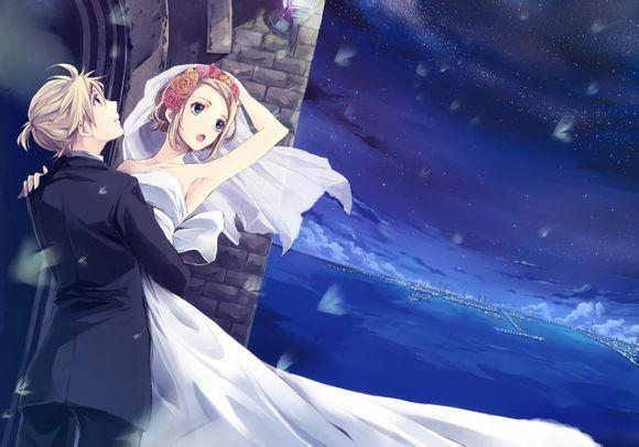 【跪求】动漫婚纱照