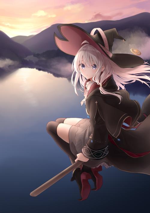 魔女の旅#白毛yyds#动漫人物图片