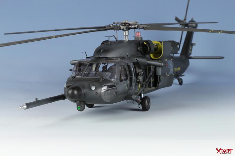 ah-60l dap 黑鹰直升机 渗透者