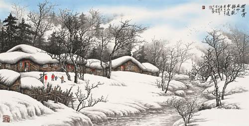 80后雪域山水画家——吴大恺