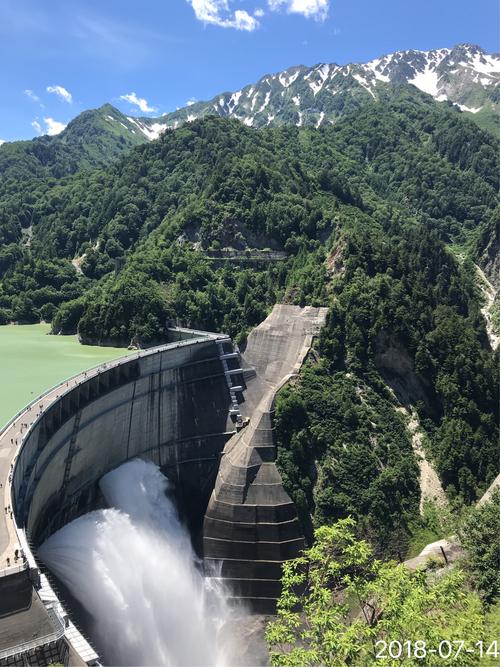 黑部水库和高山之旅