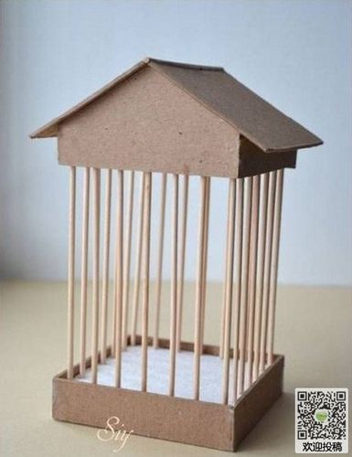 diy漂亮鸟笼的制作步骤图解(2)