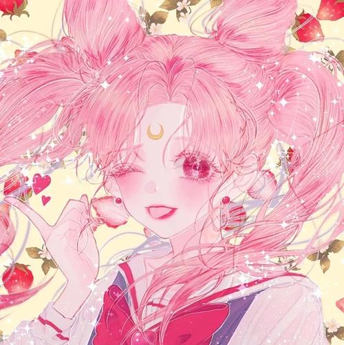 姐妹们有没有这种韩系动漫的女生头像