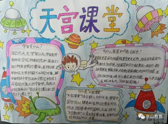 京山市绀弩小学:观看"天宫课堂" 感受太空魅力