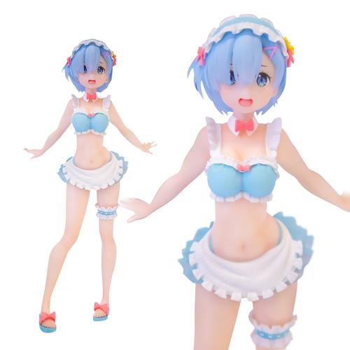 零开始世界生活泳装女仆蕾姆雷姆ver手办景品手办