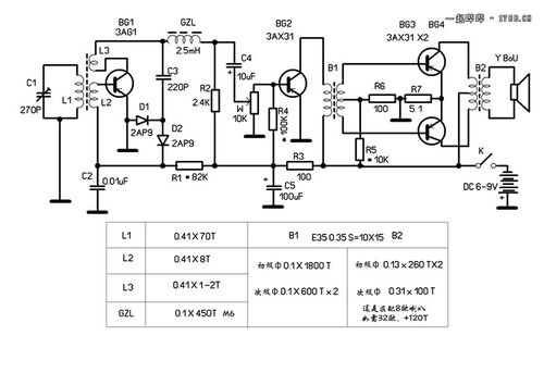 实验再生来复四晶体管收音机---分享
