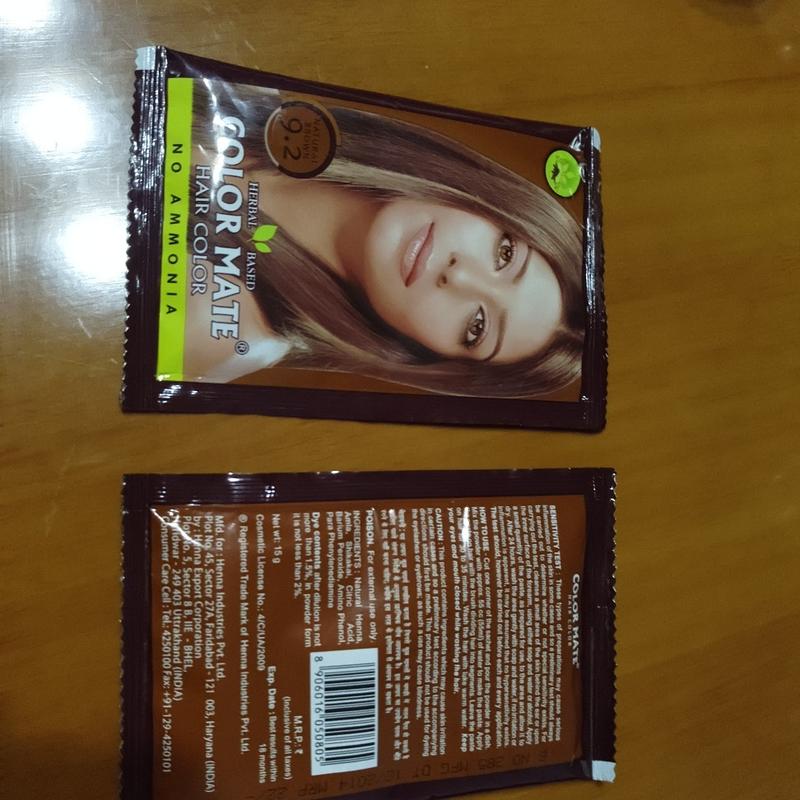 印度海娜花染发剂