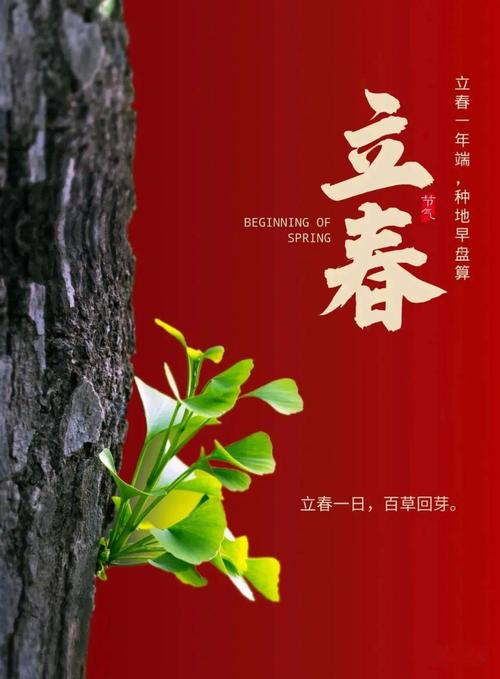 立春的专用朋友圈配图