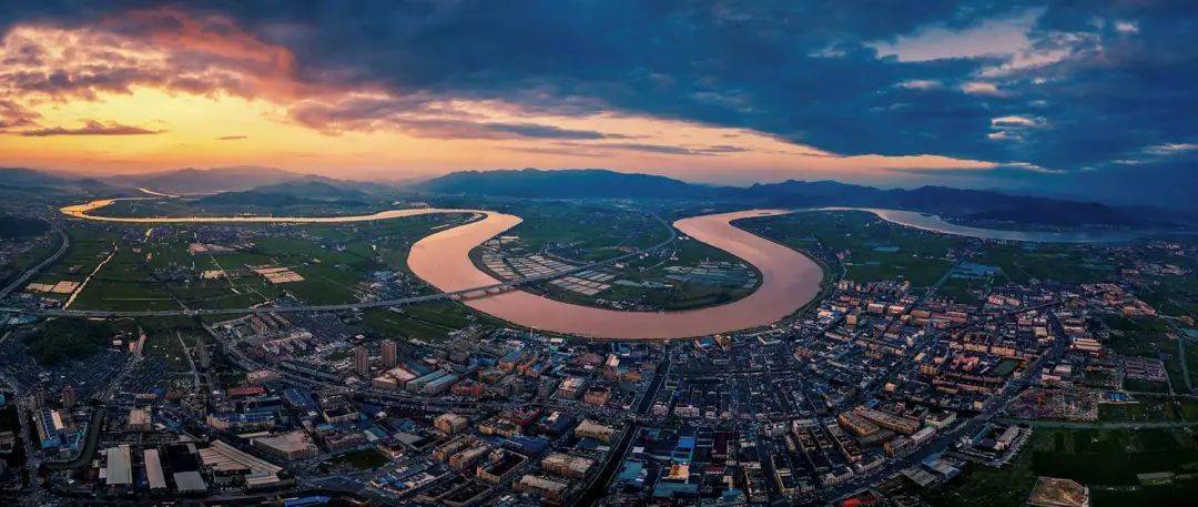 "醉美水利"贺新春①丨飞云江夕照