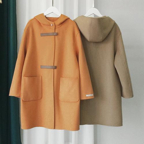 双面2020秋冬新款中长款羊绒大衣