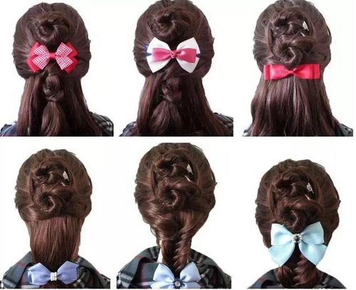 一秒钟1款变6款的扎发妈妈再也不用担心不会扎头发