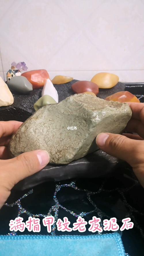 满指甲纹老皮泥石_奇石收藏_兴趣爱好_兴趣爱好其他