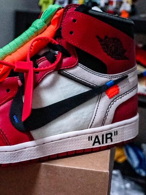 aj1offwhite鞋带系法
