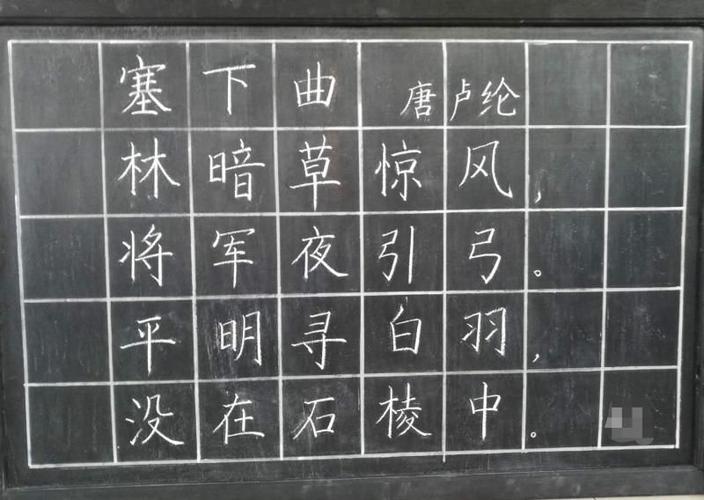 展技能风采 促专业发展 ——2018年宁安市小学教师粉笔字大赛(副本)