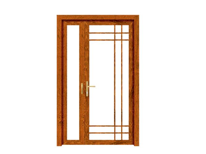 首页 铝门系列 平开门 75子母门-02   颜色:金橡木   配件:hopo