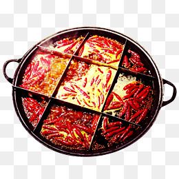 "九宫格火锅"