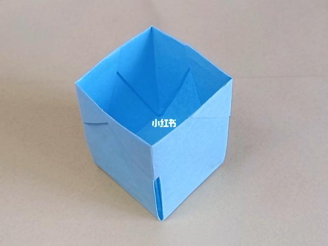 桌面垃圾桶_垃圾桶_手工制作_折纸_手工折纸_兴趣爱好
