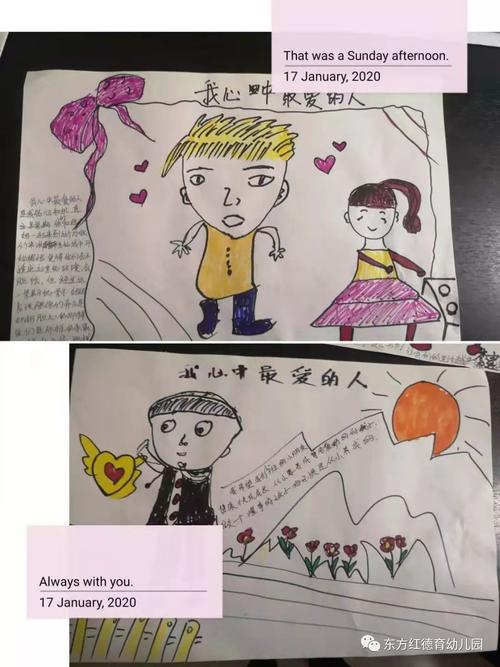 "我最爱的人"----东方红德育幼儿园_绘画