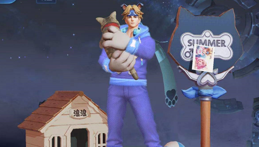 王者荣耀系列孙策猫狗日记模型下载