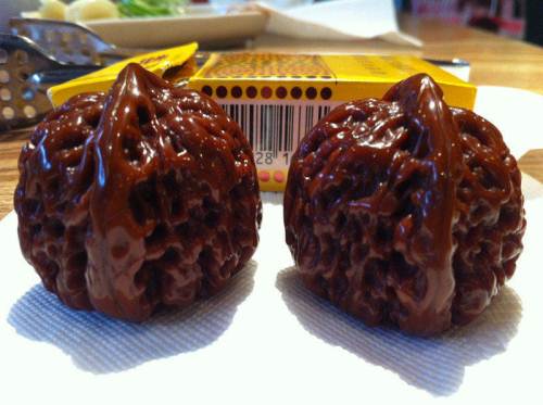 出一对极品包浆南疆石狮子头