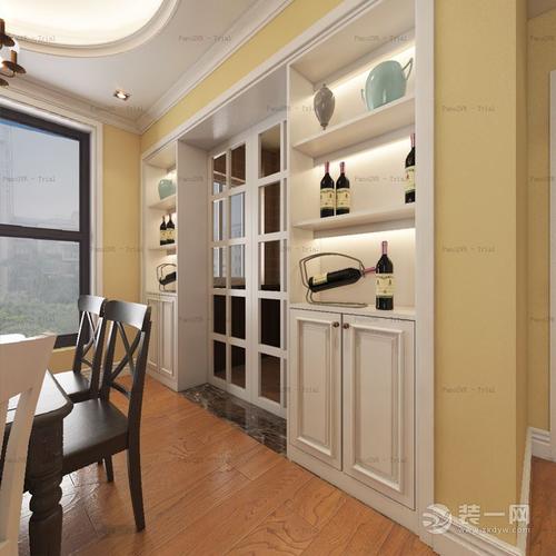 装修效果图 家居美图 餐厅壁橱
