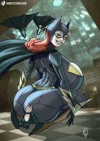batgirl butt crush expansion by giantess-fan-comics