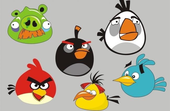 愤怒的小鸟图片免费下载 cdr愤怒的小鸟愤怒的小鸟矢量素材广告设计   