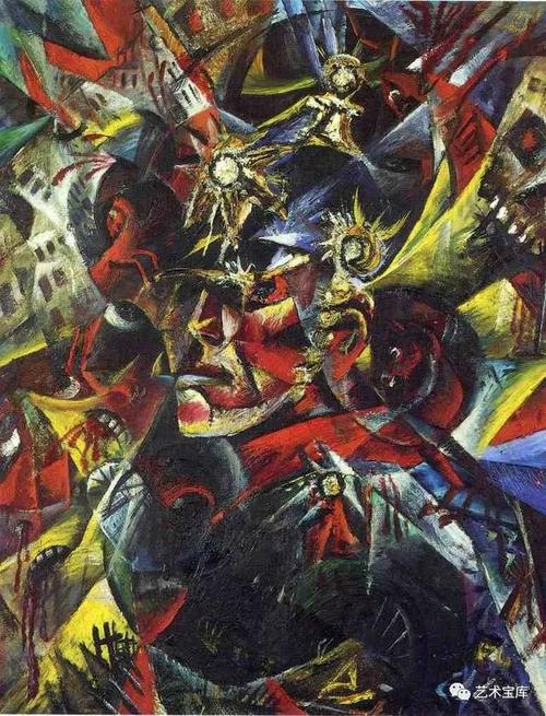 西方艺术史:德国表现主义新客观派反战题材的油画家 奥托·迪克斯