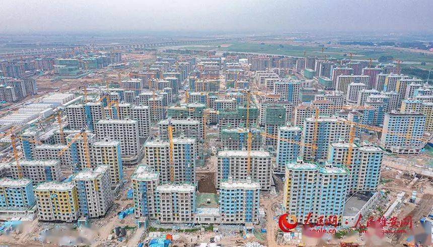 雄安新区雄东片区航拍图.人民雄安网 李兆民摄