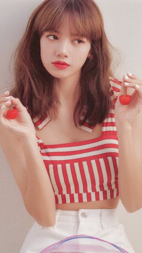 lisa甜美养眼写真手机壁纸