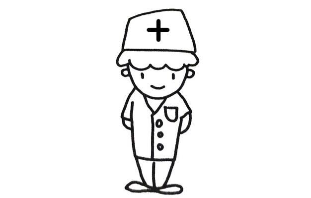 医生怎么画简笔画武汉医生怎么画简笔画