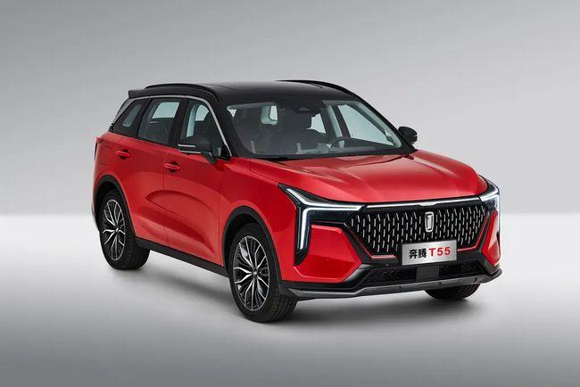 高配一汽奔腾t55,国产suv 颜值不错,白话说配置