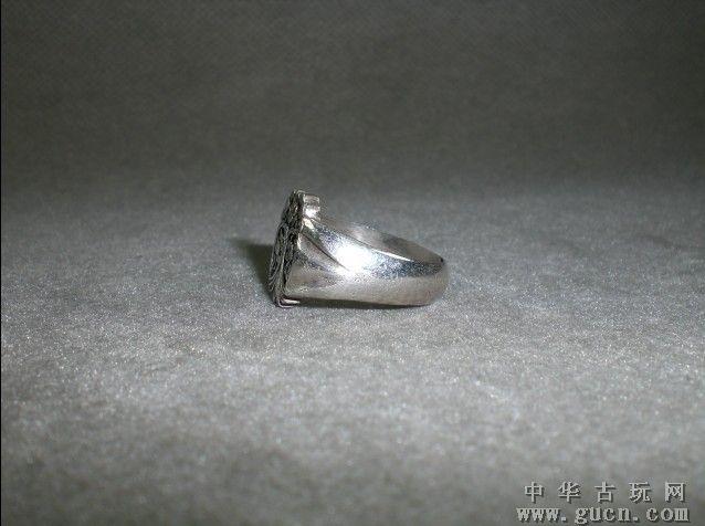 老银饰-民国银戒指