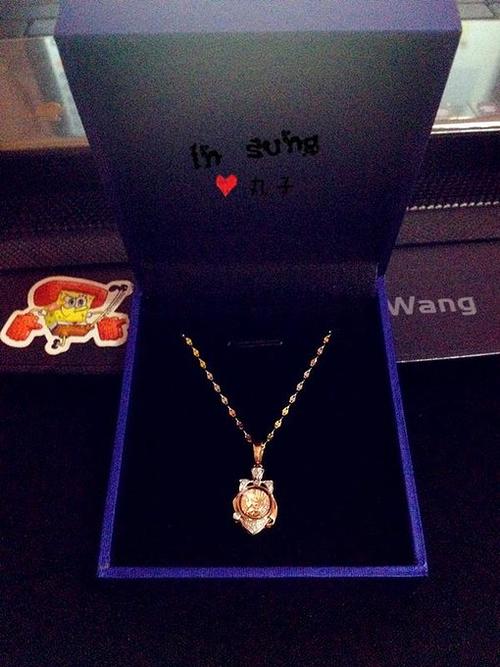 这个就是买的时来运转的彩金项链了