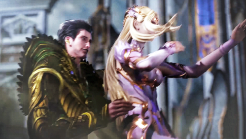 唯一关心千仞雪的男人为了救她跑到模糊这点唐三比不了