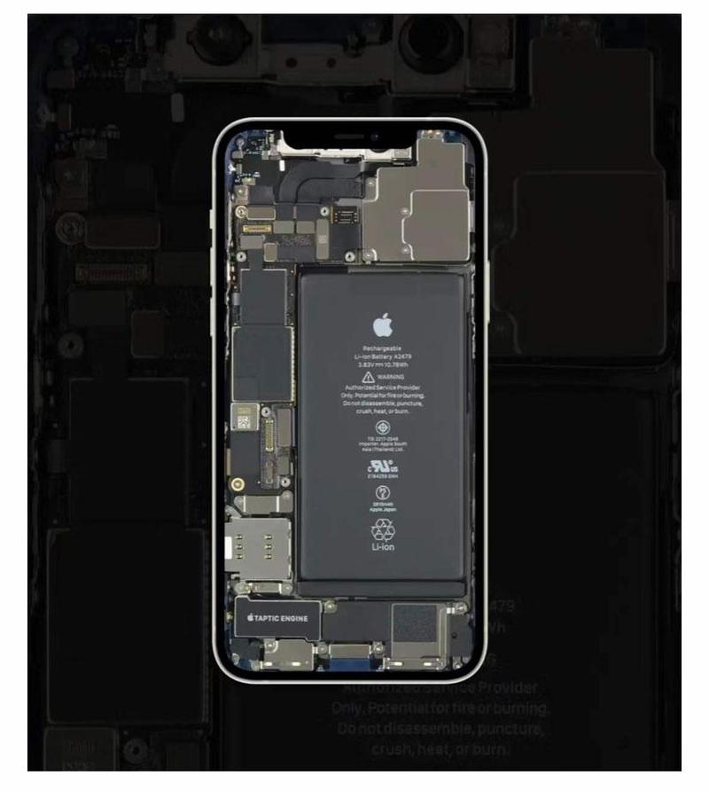 iphone1212pro高清内部结构图